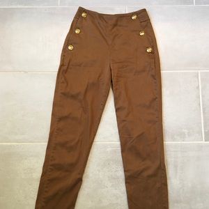 Massimo Dutti Brown Pants